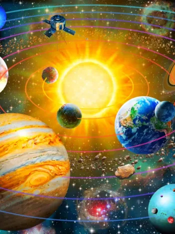 Produit Ringed Solar System Image