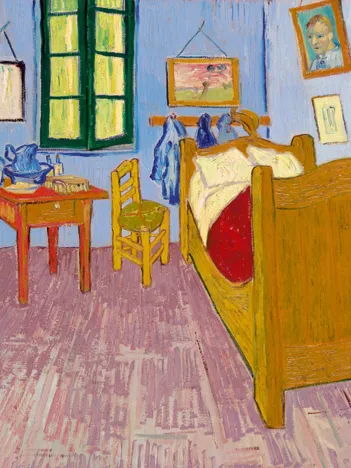 Produit Bedroom in Arles, 1888 Image