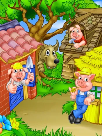 Produit The Three Little Pigs Image