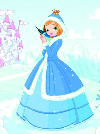 Produit Princess in the Snow Image
