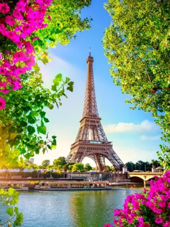 Produit Tour Eiffel au Printemps Image