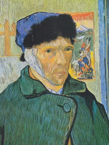 Produit Vincent Van Gogh - Autoportrait à l'Oreille Bandée Image