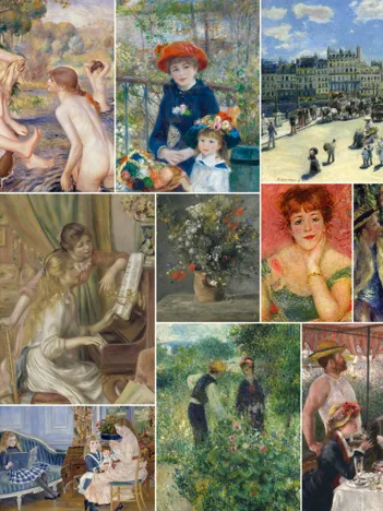 Produit Auguste Renoir - Collage Image