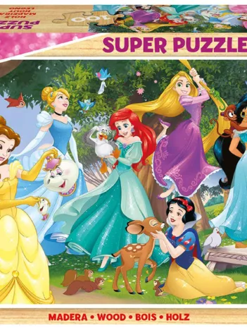 Produit Puzzle en Bois - Disney Princess Image