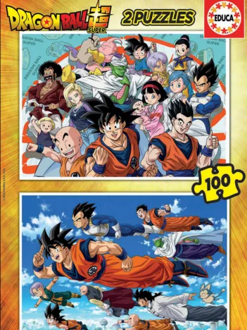 Produit 2 Puzzles - Dragon Ball Image