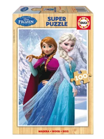 Produit Puzzle en Bois - La Reine des Neiges Image