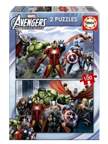 Produit 2 Puzzles - Avengers Image