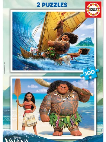 Produit 2 Puzzles - Vaiana Image