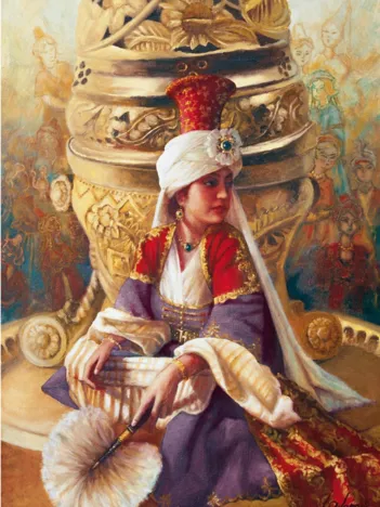 Produit Kamil Aslanger - Sultan Mahi Nigar and Incensory Image