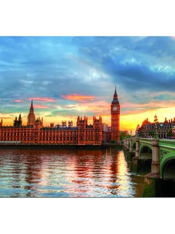 Produit Coucher de soleil sur la Tamise Image