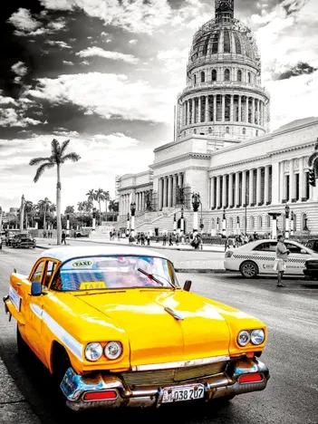 Produit Taxi à la Havane, Cuba Image