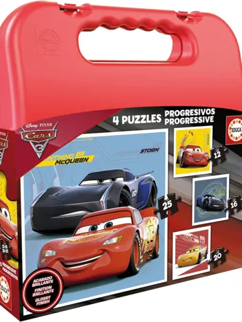 Produit 4 Puzzles - Cars 3 Image