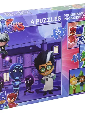 Produit 4 Puzzles - PJ Masks Image