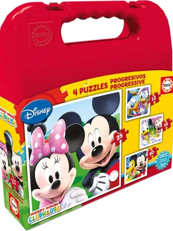 Produit 4 Puzzles - Mickey Mouse Club House Image