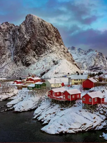 Produit Îles Lofoten, Norvège Image