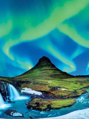 Produit Aurore boréale, Islande Image