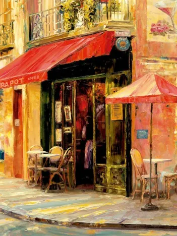 Produit Hillside Café, Haixa Liu Image