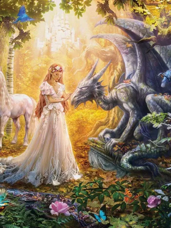 Produit Dragon, Princesse et Licorne Image