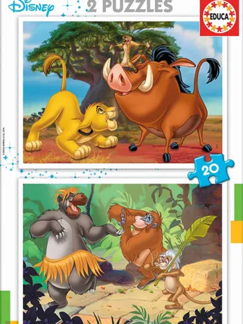 Produit 2 Puzzles - Disney Image