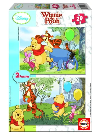 Produit 2 Puzzles - Winnie l'Ourson : Les ballons Image