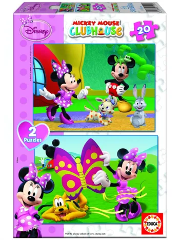 Produit 2 Puzzles - Mickey et ses amis : Minnie Image