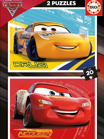 Produit 2 Puzzles - Cars Image