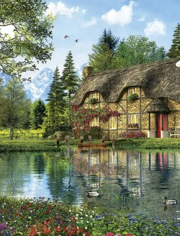 Produit Dominic Davison : Lake View Cottage Image