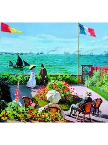Produit Monet Claude : Terrasse à Sainte-Adresse Image