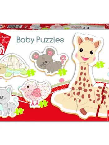 Produit 5 Puzzles Baby - Sophie la girafe Image