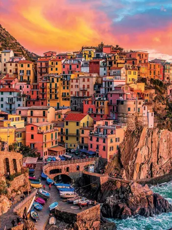 Produit Manarola, Cinque Terre, Italie Image