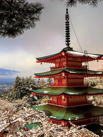 Produit Fuji & Pagoda Image