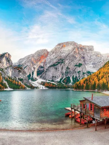 Produit Pragser Wildsee en automne Image