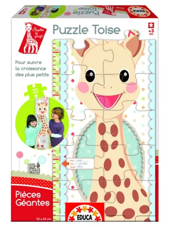 Produit Puzzle Géant - Toise Sophie la girafe Image