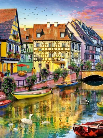 Produit Canal de Colmar, France Image