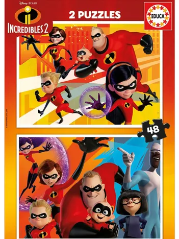 Produit 2 Puzzles - Incredibles 2 Image
