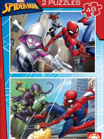 Produit 2 Puzzles - Spider-Man Image