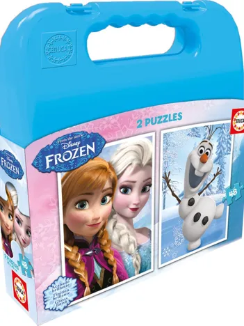 Produit 2 Puzzles - La Reine des Neiges Image