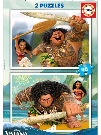 Produit 2 Puzzles - Vaiana Image