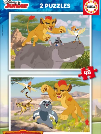 Produit 2 Puzzles - The Lion Guard Image