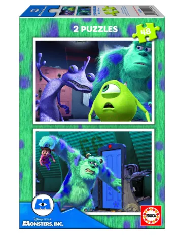 Produit 2 Puzzles - Monstres et compagnie Image