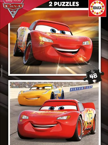 Produit 2 Puzzles - Cars Image