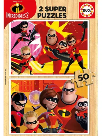 Produit Puzzle en Bois - Incredibles 2 Image