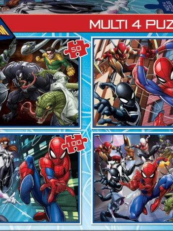 Produit 4 Puzzles - Spider-Man Image