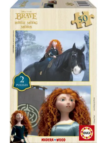 Produit 2 Puzzles en Bois - Brave Image