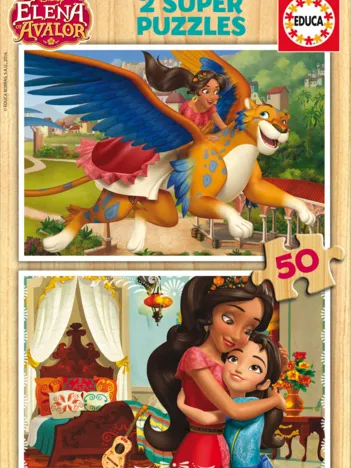 Produit 2 Puzzles en Bois - Elena d'Avalor Image