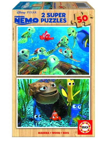 Produit 2 Puzzles en Bois - Le monde de Némo Image