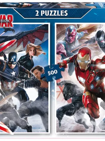 Produit 2 Puzzles - Marvel - Captain America: Civil War Image