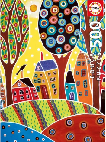 Produit Karla Gerard - Houses Barn Landscape Image