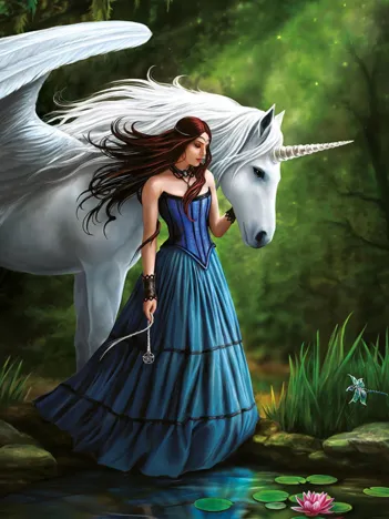 Produit Anne Stokes - Etang Magique Image