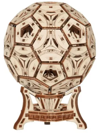Produit Puzzle 3D en Bois - Football Cup Image